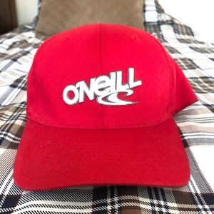 VINTAGE O’NEIL RED FLEXFIT HAT